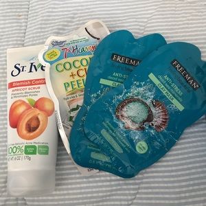 Face masks and scrub